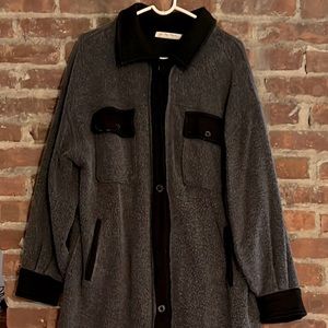 Free people long sweatshirt jacket